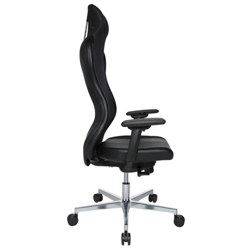 Topstar bureaustoel Open Chief Premium, zwart, 4D-armleuningen, 110 kg draagkracht